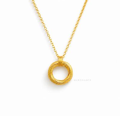 Merchant9 Rantai Leher Polo Choker Halo Matte
