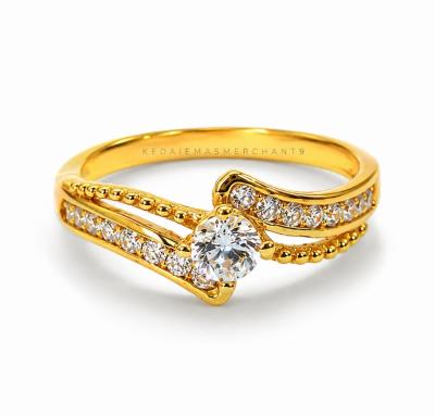 Merchant9 Cincin Emas Permata Cera CR9071