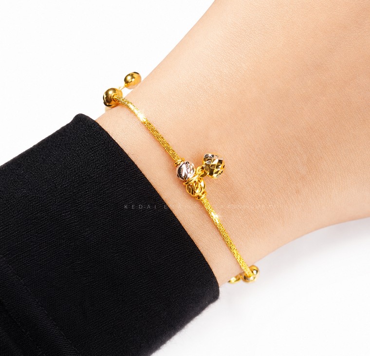 Merchant9 Rantai Tangan Polo Box Candy Kerawang Gantung Love Chrome