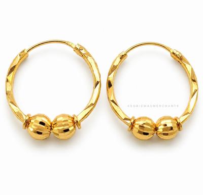 Merchant9 Subang Ring Boba Double DIA:1.3CM