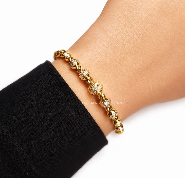 Merchant9 Rantai Tangan Choker Candy Planet 2C L:0.7CM
