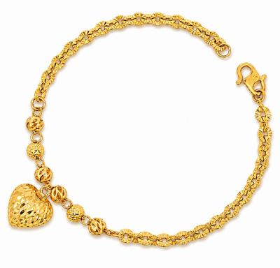 Merchant9 Rantai Tangan Choker Polo Candy Dimensi Love L:0.3CM