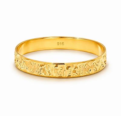 Merchant9 Cincin Emas Belah Rotan LEONA Dimensi L:0.3CM