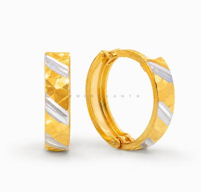 Merchant9 Subang Katup Stripes Leona 2C L:0.3CM