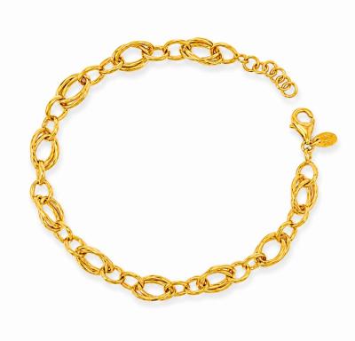 Merchant9 Rantai Tangan Double Oval Rope L:0.6CM