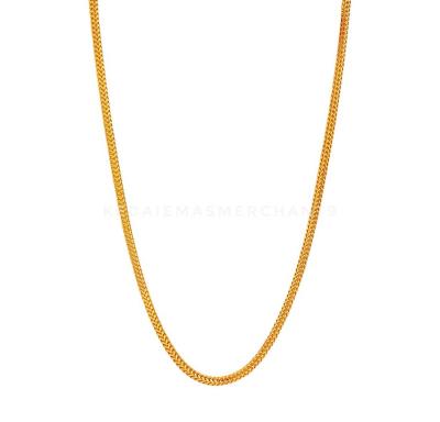Merchant9 Rantai Leher Belut Padu L:0.15CM