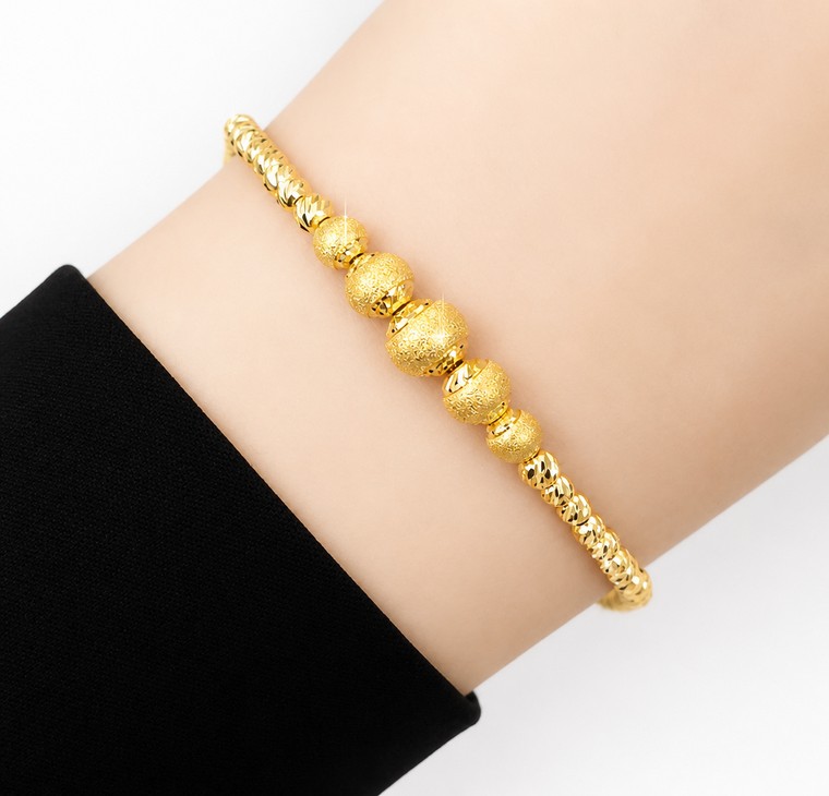 Merchant9 Rantai Tangan Choker Candy Matte Dimensi L:0.6CM