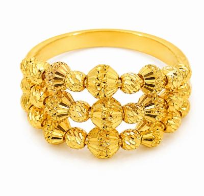 Merchant9 Cincin Emas Boba Dimensi 3 Layer L:1.2CM