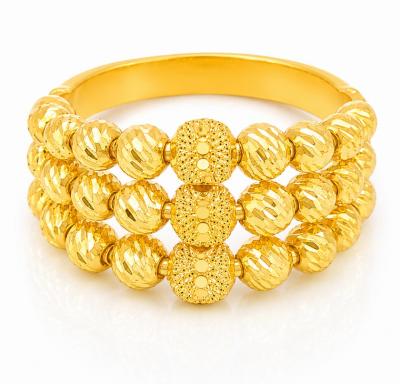 Merchant9 Cincin Emas Boba Dimensi 3 Layer L:1.2CM