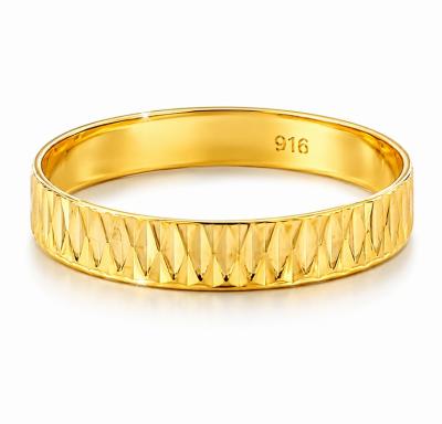 Merchant9 Cincin Emas Belah Rotan Mosaic L:0.4CM