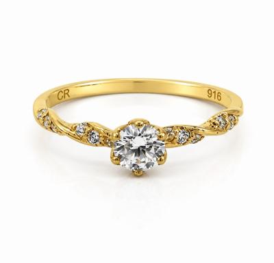 Merchant9 Cincin Emas Permata Cera CR9197