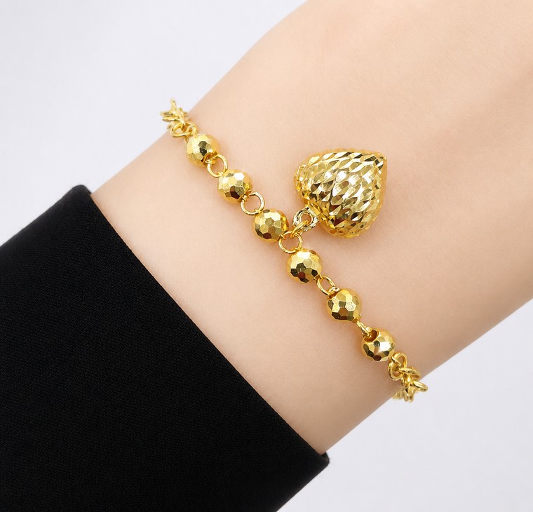 Merchant9 Rantai Tangan Choker Polo Candy Disco Love L:0.3CM