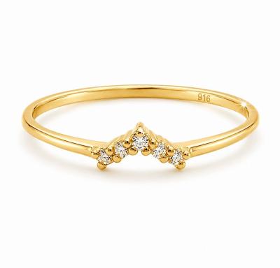 Merchant9 Cincin Emas Permata Tiara 6686 Minimalist