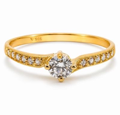 Merchant9 Cincin Emas Permata M6019