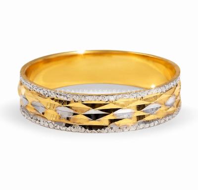 Merchant9 Cincin Emas Belah Rotan Mosaic 2C L:0.45CM