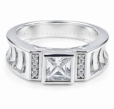 Merchant9 Cincin Perak Batu Putih Echo CPWHSS