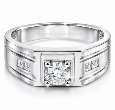 Merchant9 Cincin Perak Batu Putih 3398