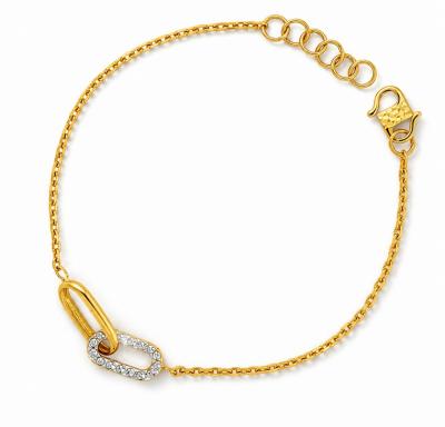Merchant9 Rantai Tangan LAYLA Choker Sauh Paperclip 2C L:0.6CM