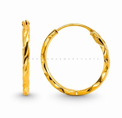 Merchant9 Subang Ring Dimensi Dia:1.3CM