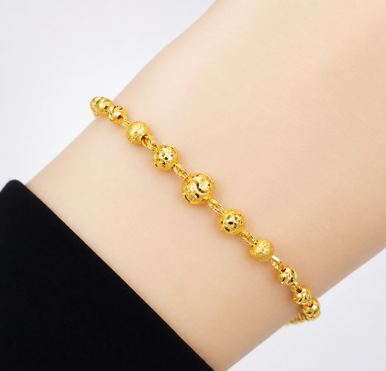 Merchant9 Rantai Tangan Choker Candy Wave Matte Dimensi L:0.5CM