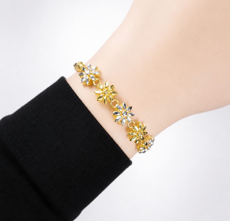 Merchant9 Rantai Tangan Blossom Royale Sauh 2C L:1CM