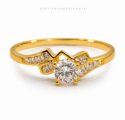 Merchant9 Cincin Emas Permata 6084