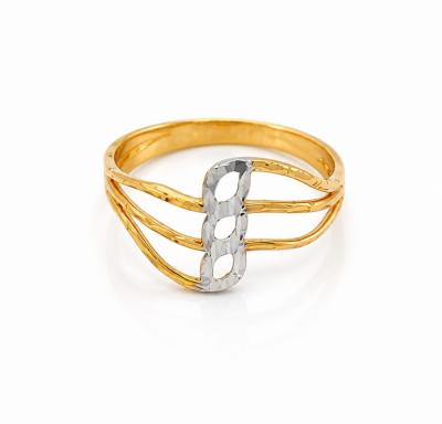 Merchant9 Cincin Emas Leaf Beralun 3 Layer 2C
