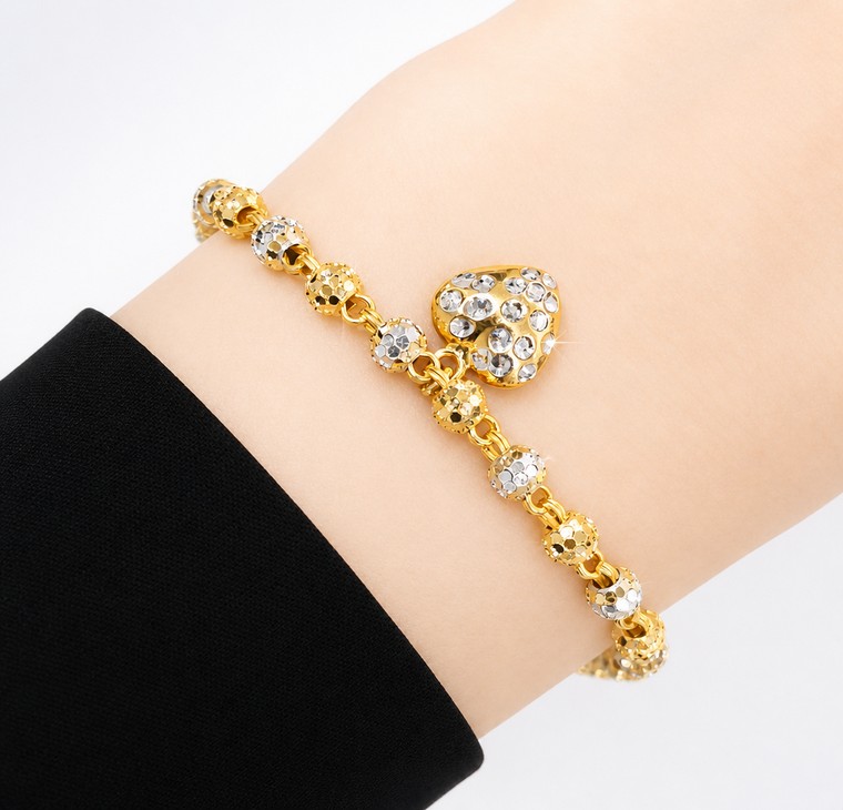 Merchant9 Rantai Tangan Candy Honeycomb Love Cookie 2C L:0.35CM