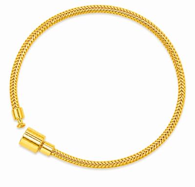 Merchant9 Rantai Tangan Pdora Clip Bujur Polis Padu L:0.25CM