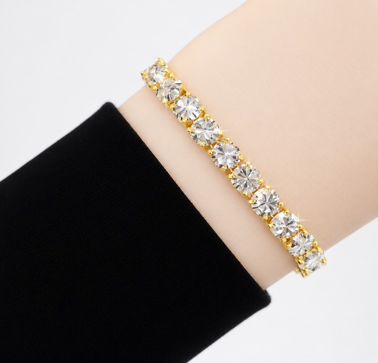 Merchant9 Rantai Tangan LOUISE Diamond Cut L:0.5CM