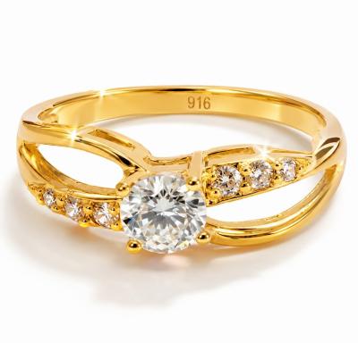 Merchant9 Cincin Emas Permata M6035