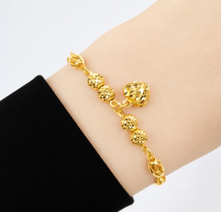 Merchant9 Rantai Tangan Choker Gajah Licin Cekmek Candy Love L:0.3CM