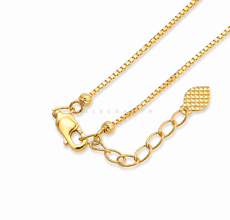 Merchant9 Rantai Leher THURAYA Box Chain Candy Honeycomb 2C