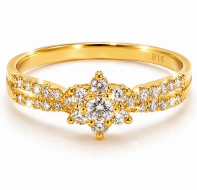Merchant9 Cincin Emas Permata 6159