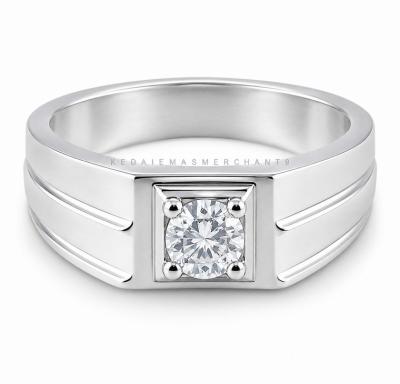 Merchant9 Cincin Perak Batu Putih 3433