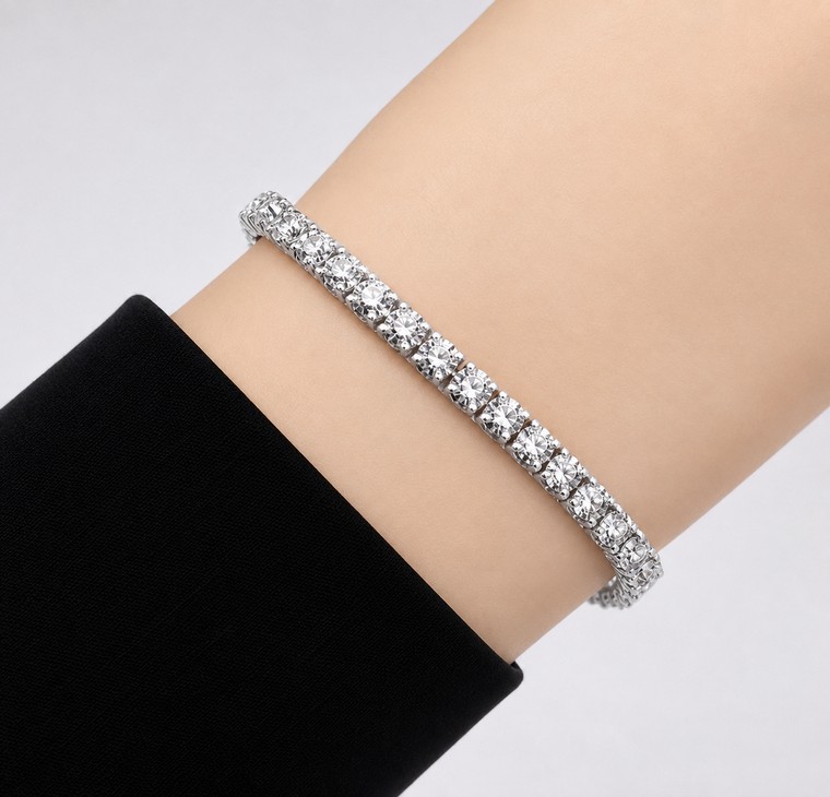 Merchant9 Rantai Tangan LOUISE Love Diamond Cut 2C L:0.4CM