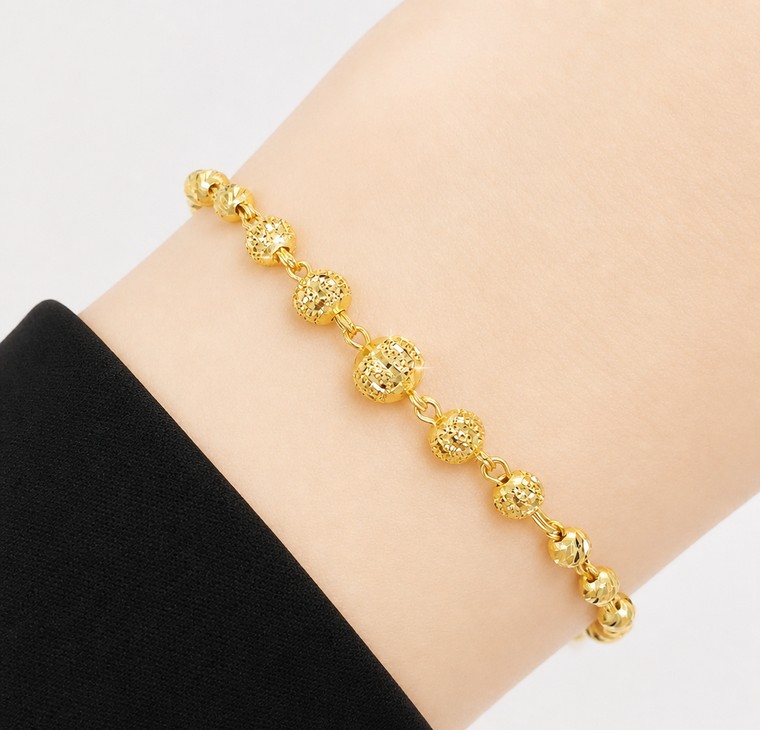 Merchant9 Rantai Tangan Choker Candy Wave Dimensi L:0.5CM