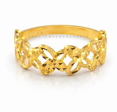 Merchant9 Cincin Emas Butterfly Dimensi L:0.6CM