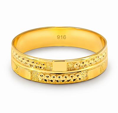 Merchant9 Cincin Emas Belah Rotan Siput 2L L:0.5CM