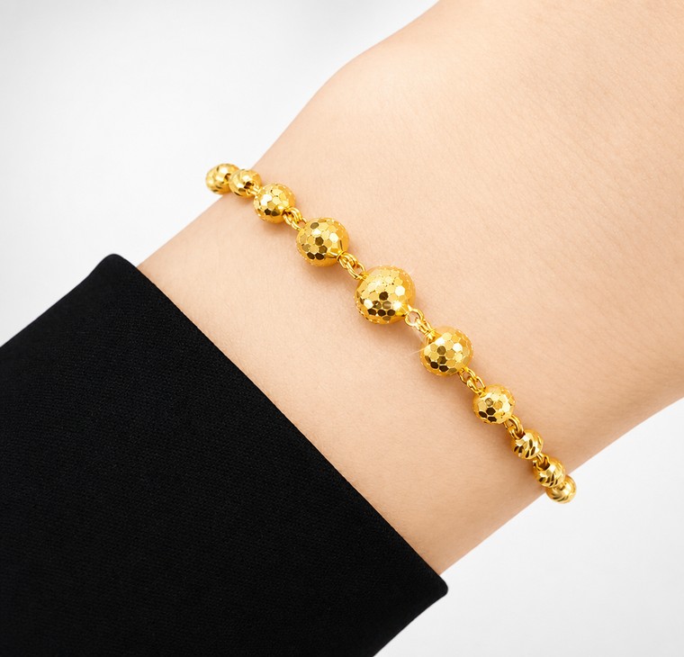 Merchant9 Rantai Tangan THURAYA Choker Candy Honeycomb Dimensi L:0.6CM