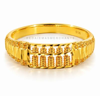 Merchant9 Cincin Emas Sempoa L:0.6CM