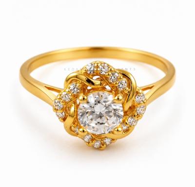 Merchant9 Cincin Emas Permata Cera CR9021