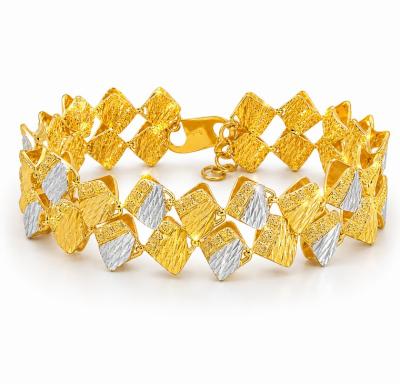 Merchant9 Rantai Tangan Lattice Pasir Dimensi 2L 2C L:1.5CM