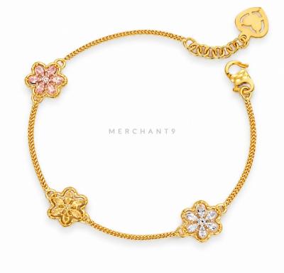 Merchant9 Rantai Tangan Mesin Box Bunga Kemboja 3C L:0.9CM