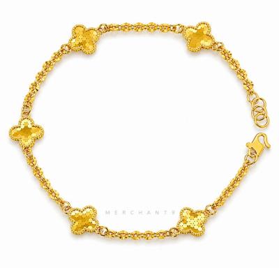 Merchant9 Rantai Tangan Choker Polo Honeycomb VC L:0.2CM