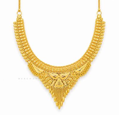 Merchant9 Rantai Leher THURAYA Choker Ice Cream Leaf Petal Fringe