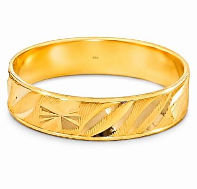 Merchant9 Cincin Emas Belah Rotan Leaf Star L:0.45CM