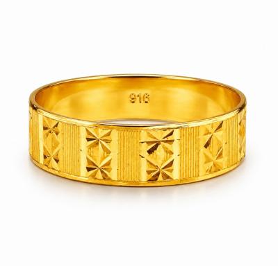 Merchant9 Cincin Emas Belah Rotan Star Double