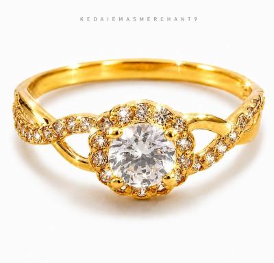 Merchant9 Cincin Emas Permata 9011 Cera