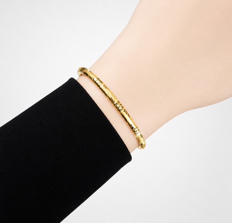 Merchant9 Gelang Minggu Bamboo Pasir L:0.35CM